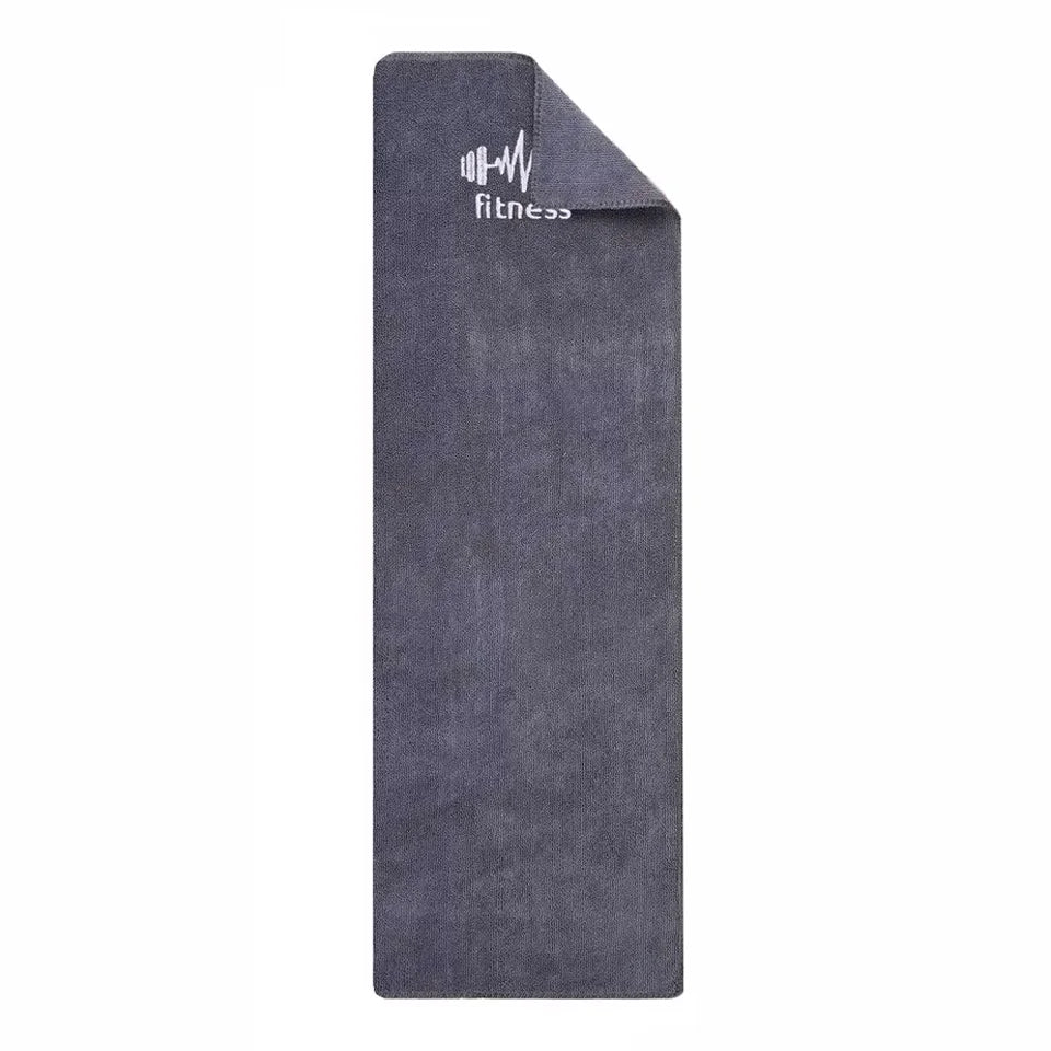 Grey Gym Towel | High Absorbency Quick-Dry Sports Towel