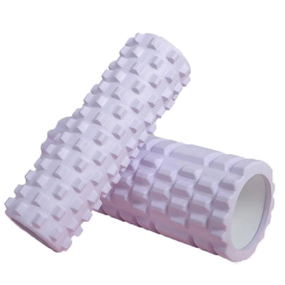 33cm Yoga Foam Roller – Grid Massage Roller for Back & Muscle Recovery