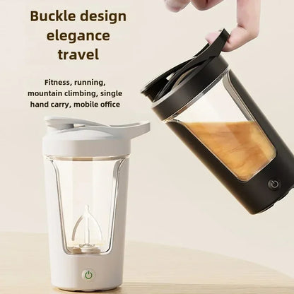 450ml Electric Protein Shaker – Automatic Battery-Powered Mixing Cup