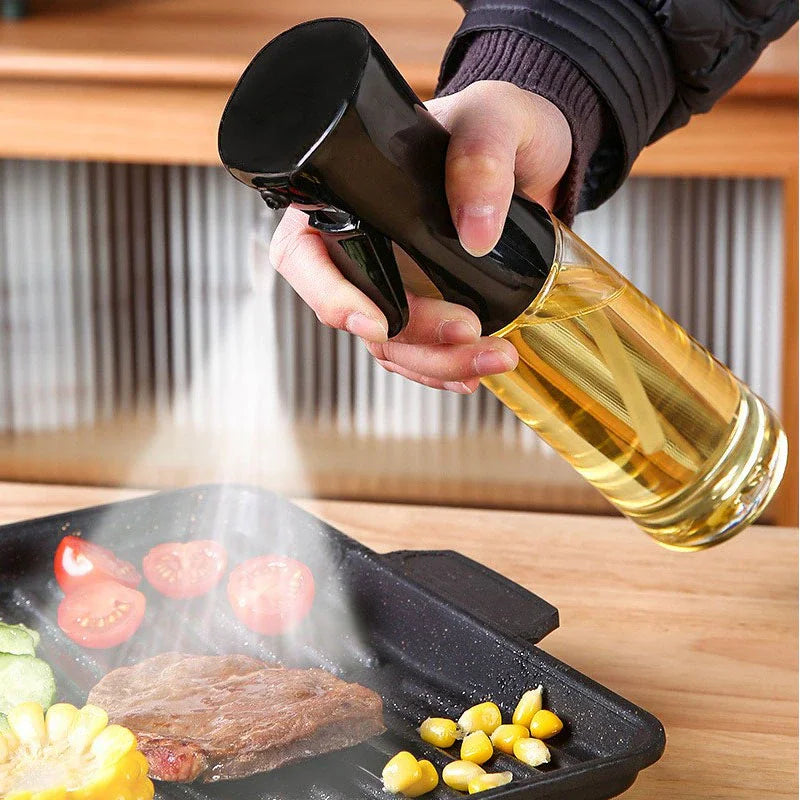High-Accuracy Glass Oil Sprayer – Professional Kitchen & BBQ Mister for Healthy Cooking