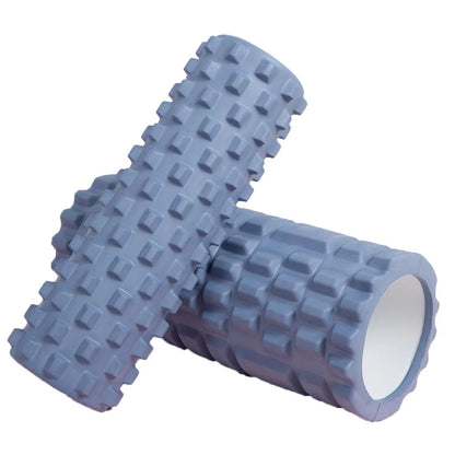 33cm Yoga Foam Roller – Grid Massage Roller for Back & Muscle Recovery