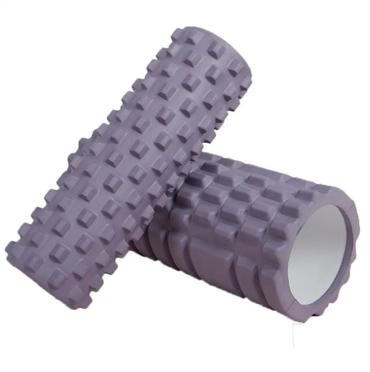 33cm Yoga Foam Roller – Grid Massage Roller for Back & Muscle Recovery