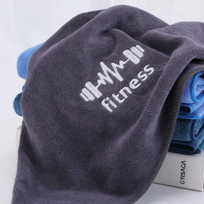 Grey Gym Towel | High Absorbency Quick-Dry Sports Towel
